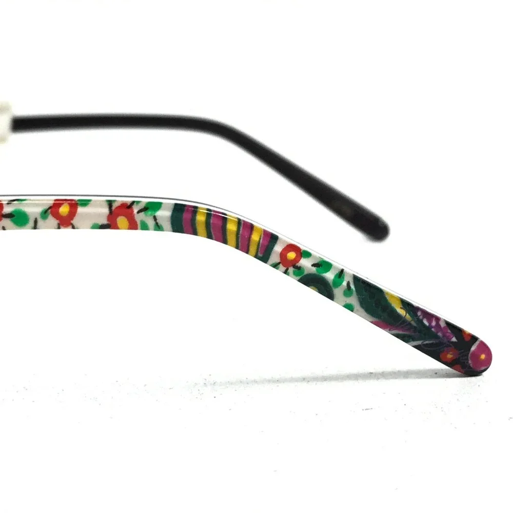 Vera Bradley Petite Eyeglasses Frames Susie Viva La Vera Purple Floral 48-16-130